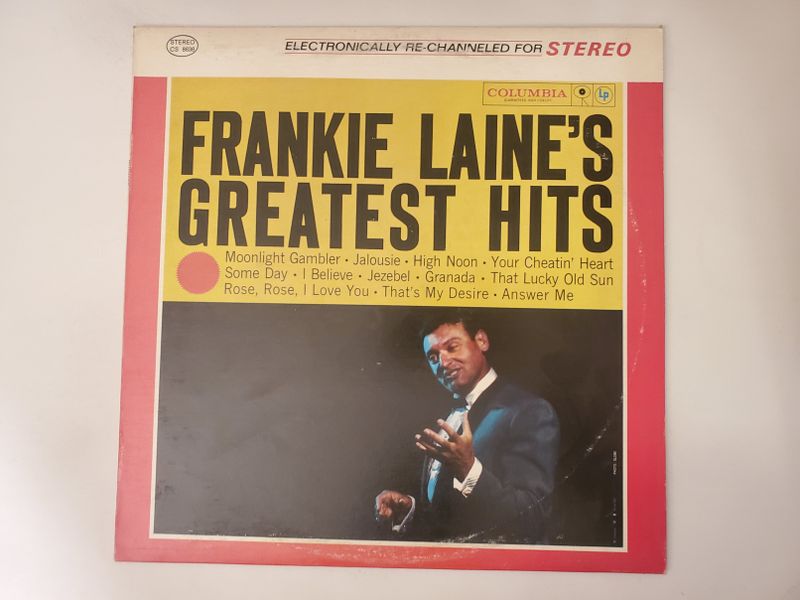 Frankie Laine Frankie Laine's Greatest Hits vinyl record
